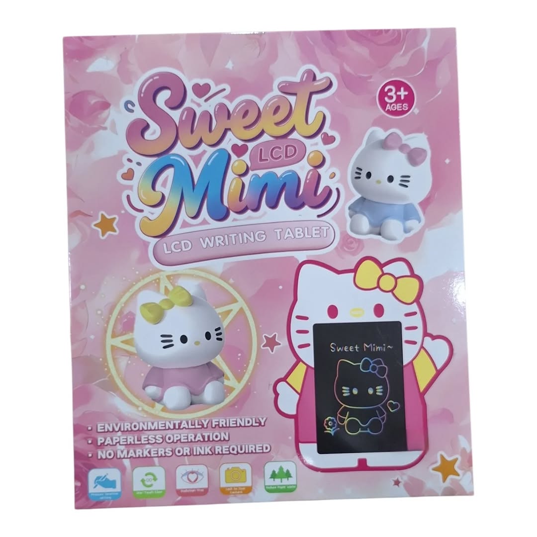 Fun & Creative LCD Writing Tablets – Stitch & Hello Kitty Editions