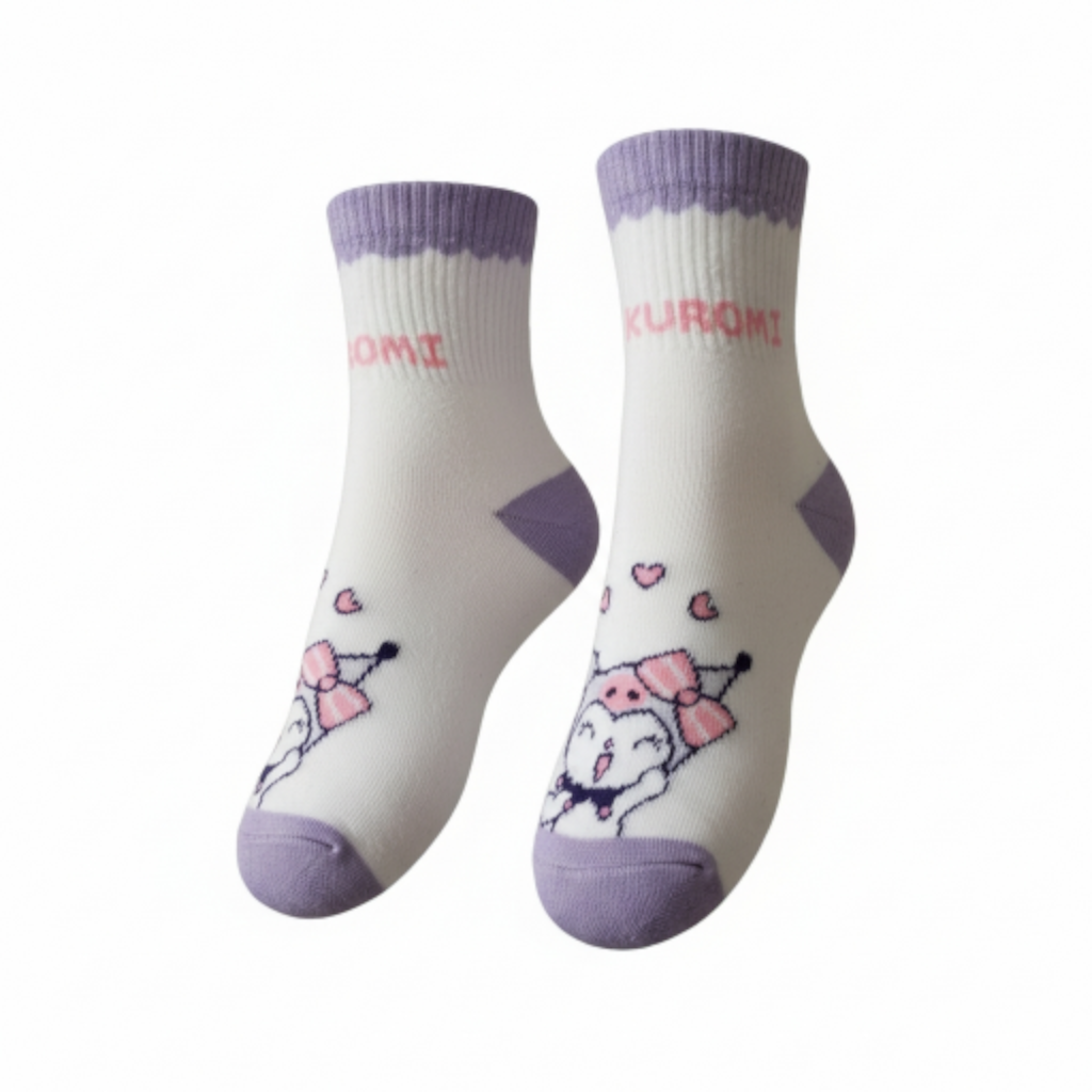 Kuromi Towel Kids Socks