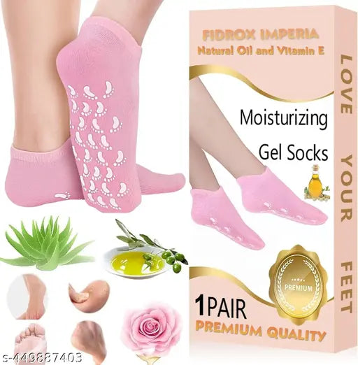 Premium Silicon Gel Moisturising Ultra Soft Spa Socks
