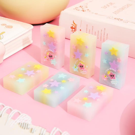 Star World Jelly Pencil Eraser