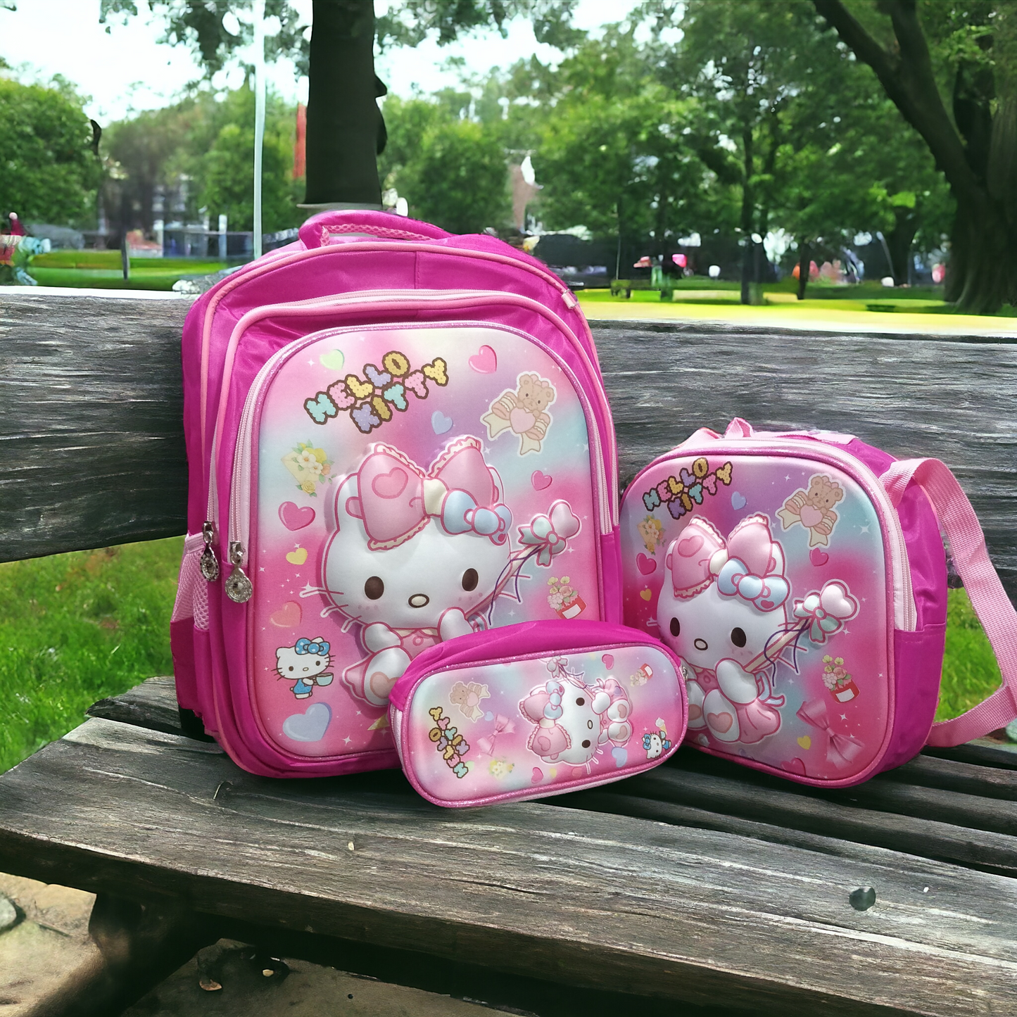 Hello Kitty School Bag Set