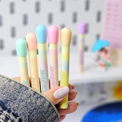 Match Pastel Highlighter Pens – 6-Color Set for Journaling & Planning