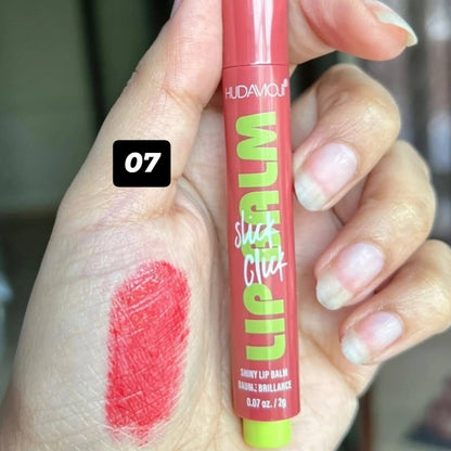 Hudamoji Slick Click Lip Balm Lipstick – Hydrating, Long-Lasting & Ultra Smooth