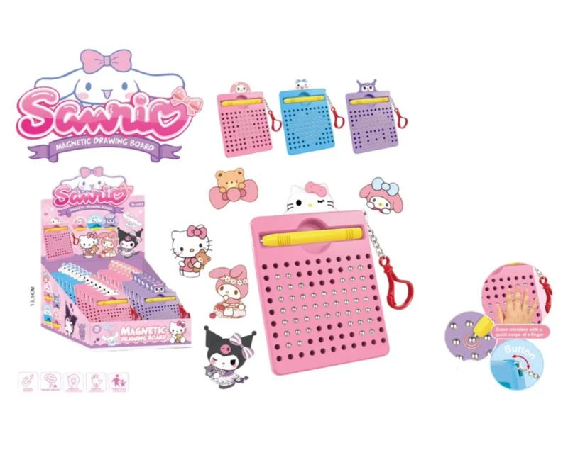 Sanrio Magnetic Beads Game With Pen