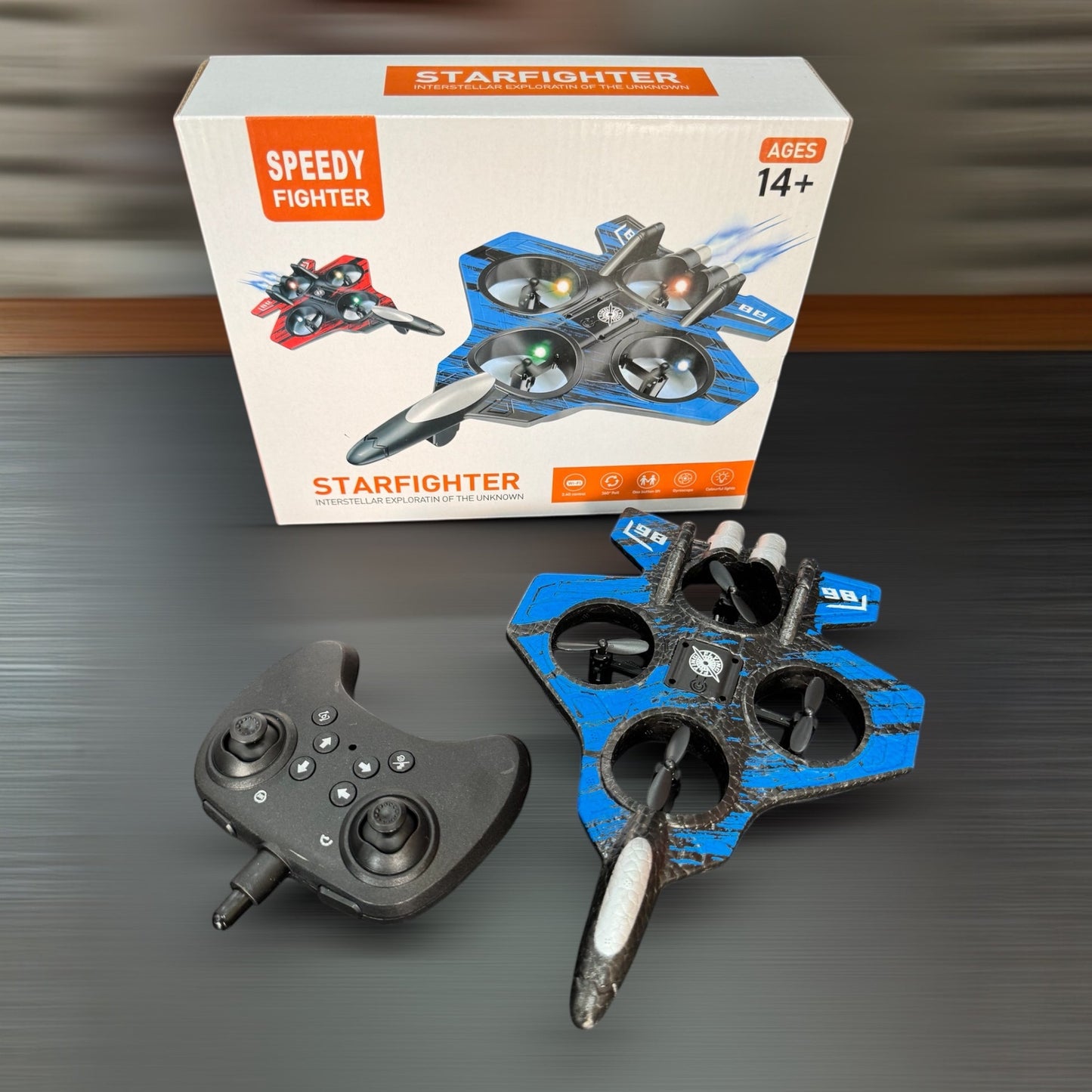 Remote Control Fighter Jet Airplane With 360 degree Flip