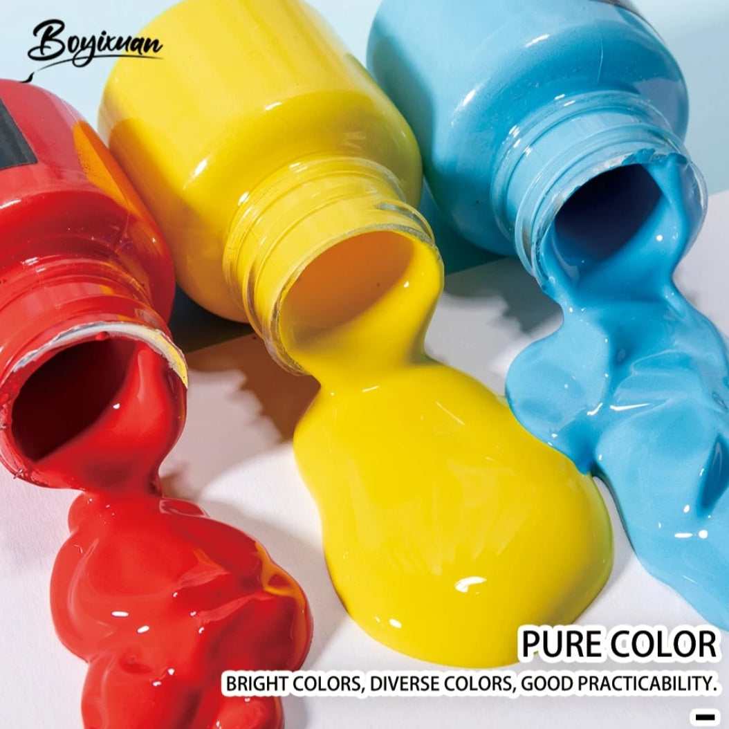Yalong Water Color Paints Set Of 6 With Storage Box