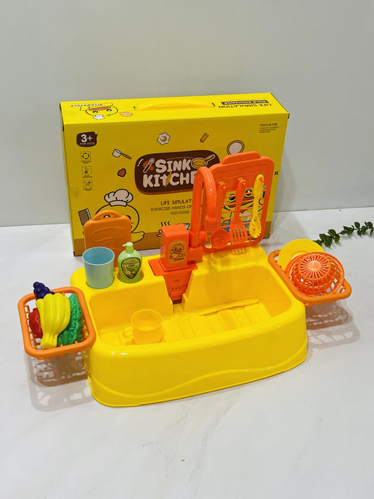 Miniature Electric Simulation Kitchen Sink