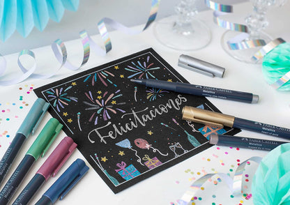 Metallic Markers Pack Of 8