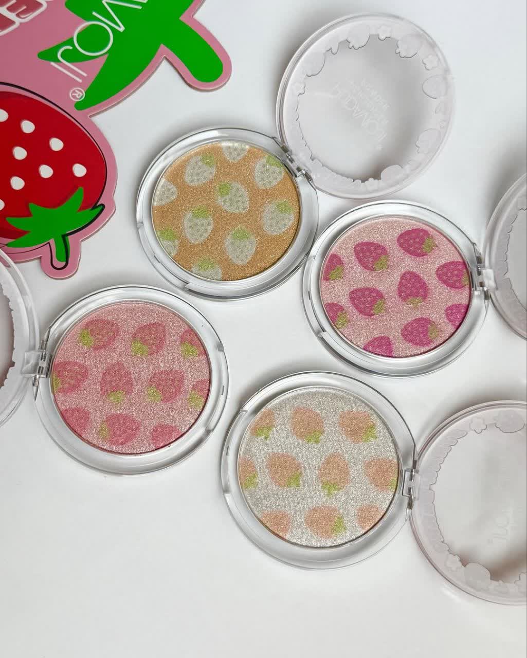 Strawberry Highlighter & Blush-On