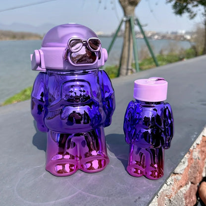 Holographic Twin  Robot Water Bottles
