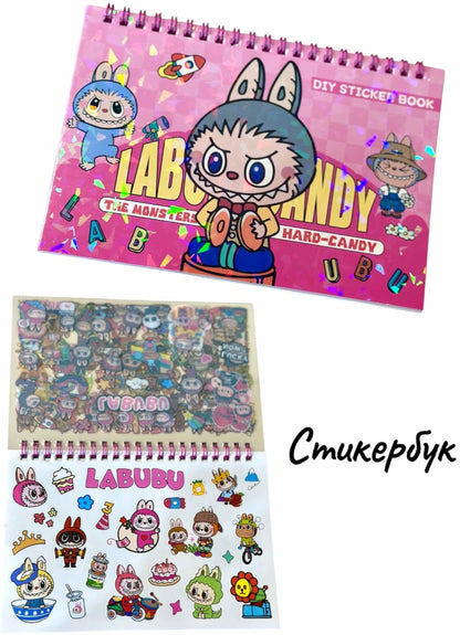 Sanrio & Labubu Sticker Notebook