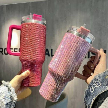 Rhinestones Blingy Big Size Tumbler