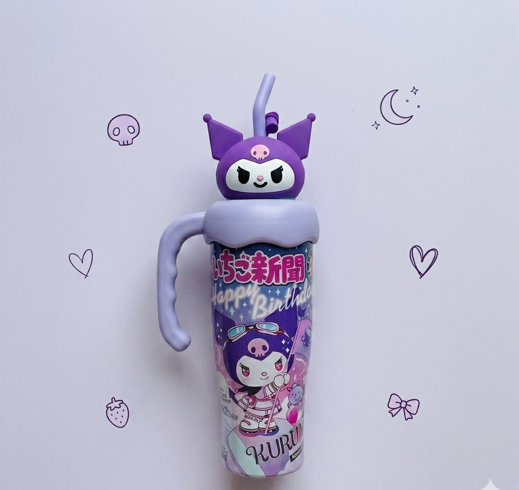 Sanrio Kuromi Big Size Tumbler