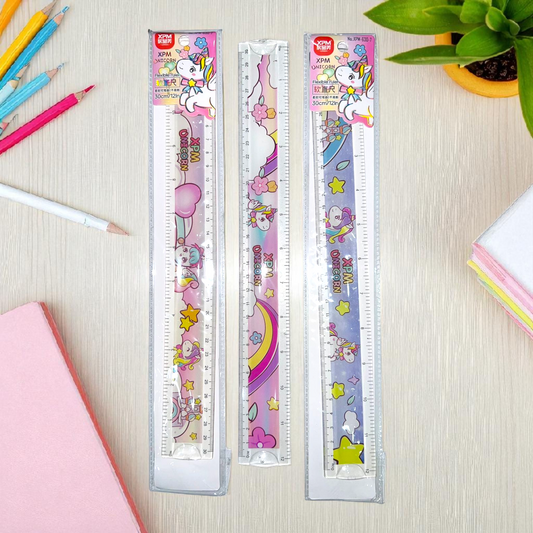 Unicorn Soft Bendable Flexible Rulers | Scales