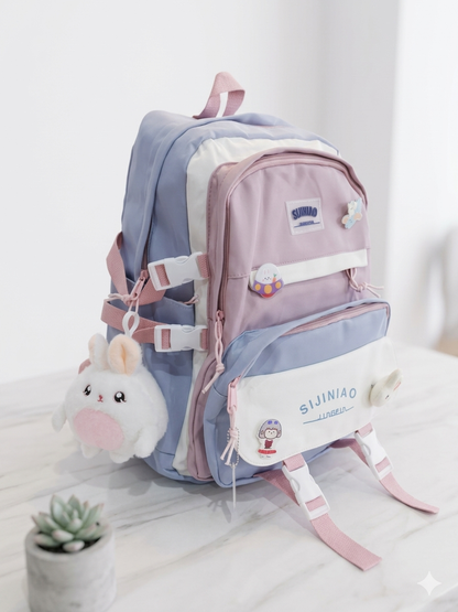 Kawaii School Bag With Hanging