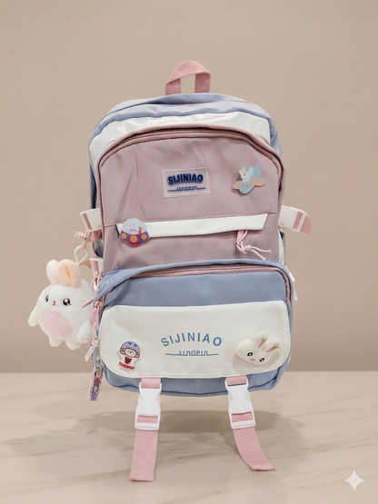 Kawaii School Bag With Hanging