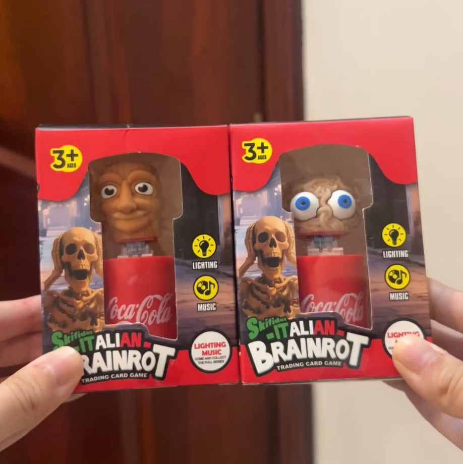 Italian Brainrot Toy With Music and Lights