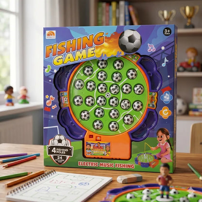 Exciting Football-Themed Electric Fishing Game for Kids