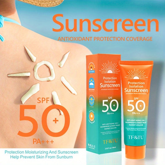 Spf 50 + Gel And Creamy Moisturizing Sunblock Sunscreen