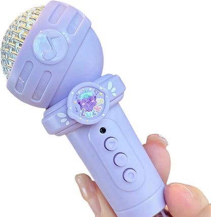 Mini Wireless Karaoke Mic Keychain – Record & Play Music