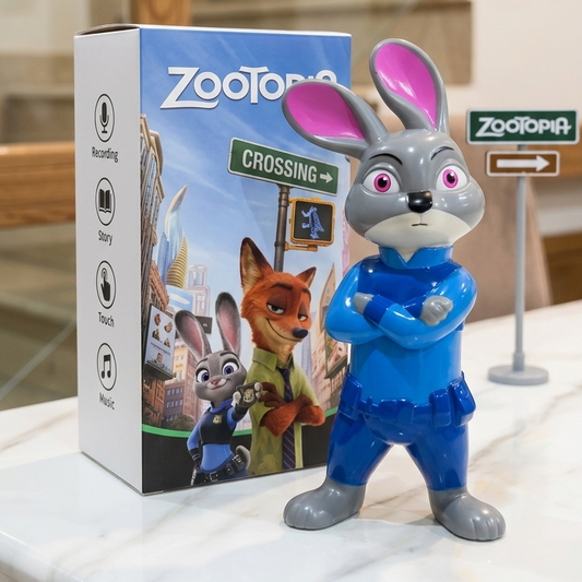 Talking & Recording Zootopia Judy Hopps Bunny Toy