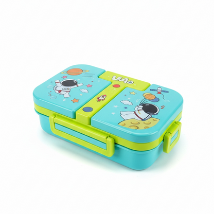 Puzzle Kawaii Bento Lunchbox For Kids School | Mermaid Spaceship Car