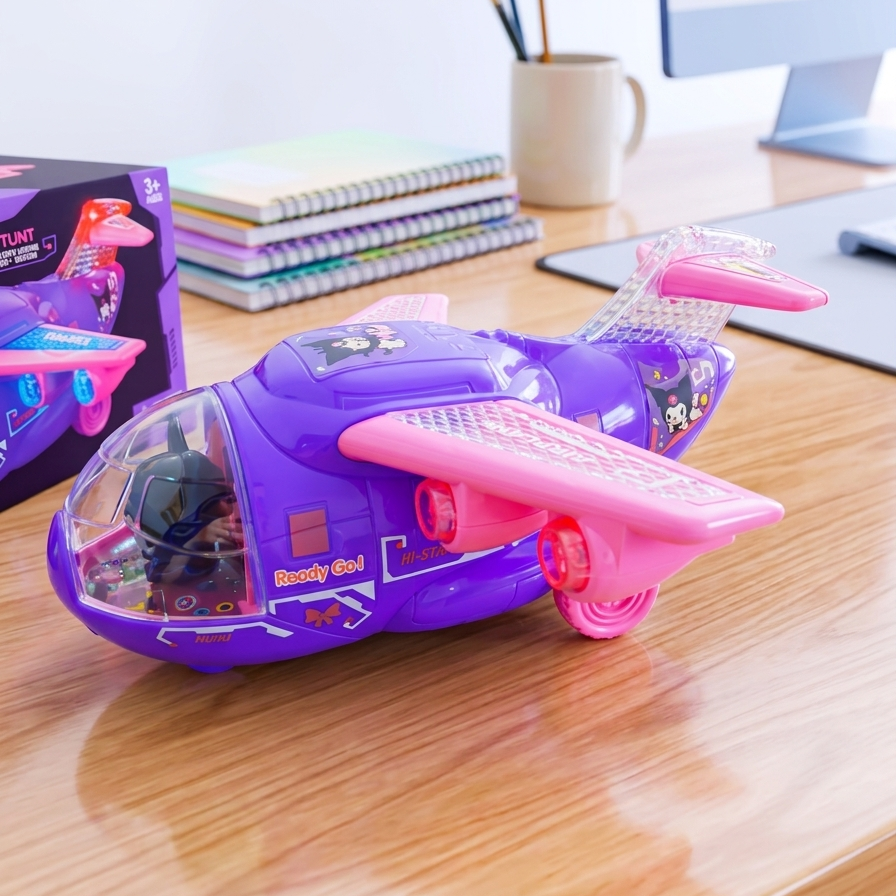 Sanrio Kuromi Aeroplane With Lights And Music