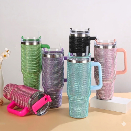 Rhinestones Blingy Big Size Tumbler