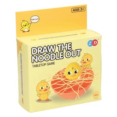 Draw the Noodle Out Duck Ramen Silly Pull Game