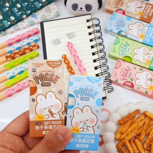 Pocke Kawaii Pencil Erasers