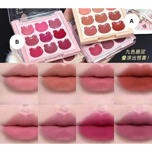 9 in 1 lipgloss | Lipstick Palatte