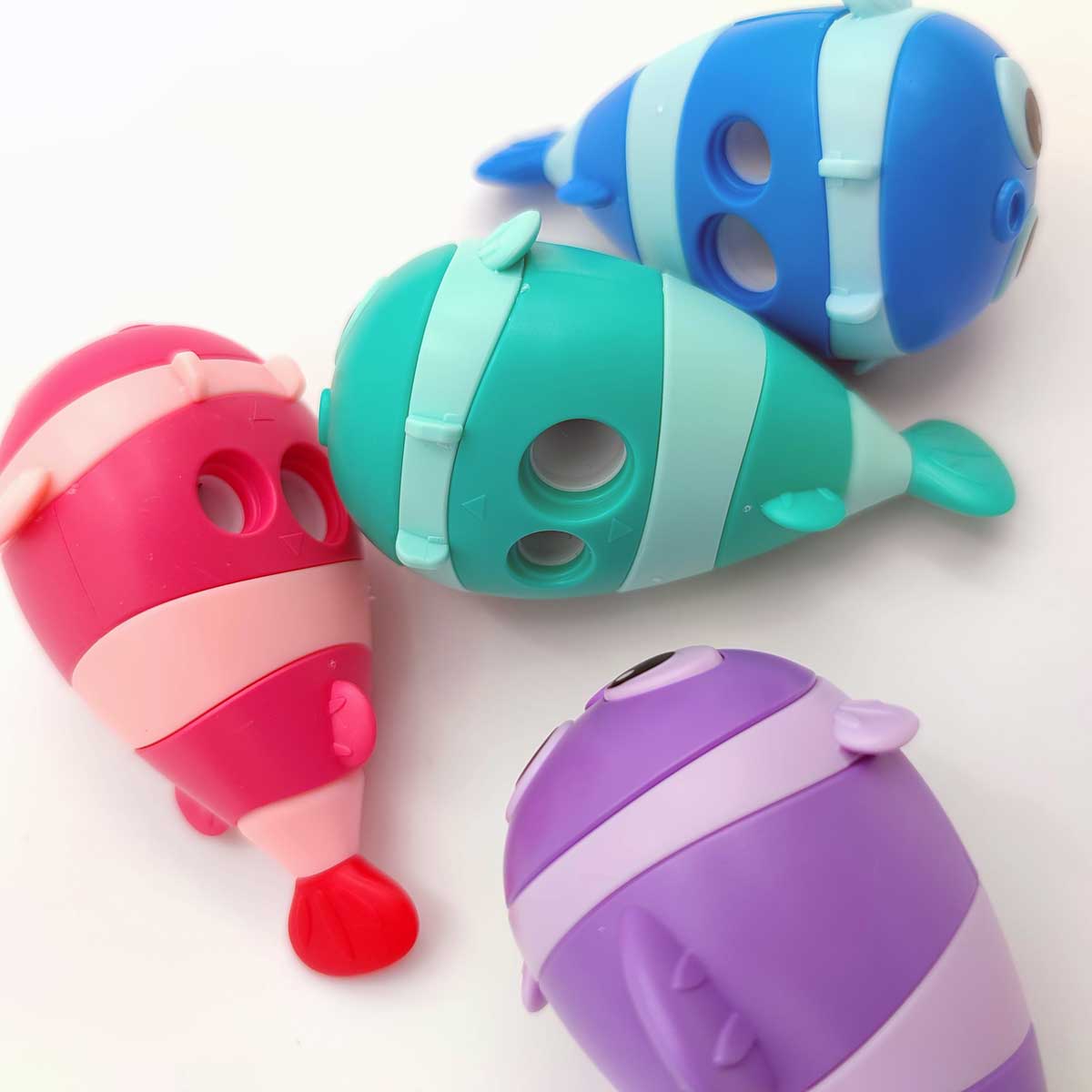 Yalong 2-in-1 Nemo Fish Sharpener & Eraser