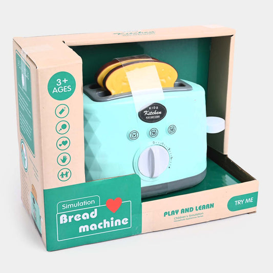 Realistic Toaster Bread Machine Toy