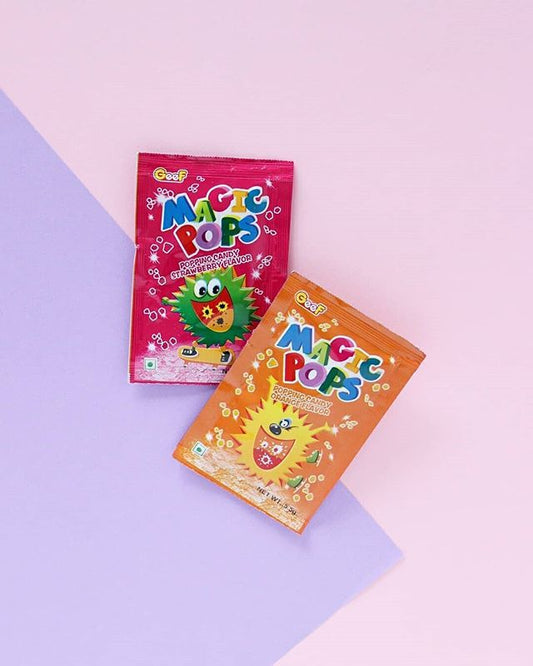 Magic Popping Candy Pack Of 4 – Cola, Lemon, Lychee & Strawberry