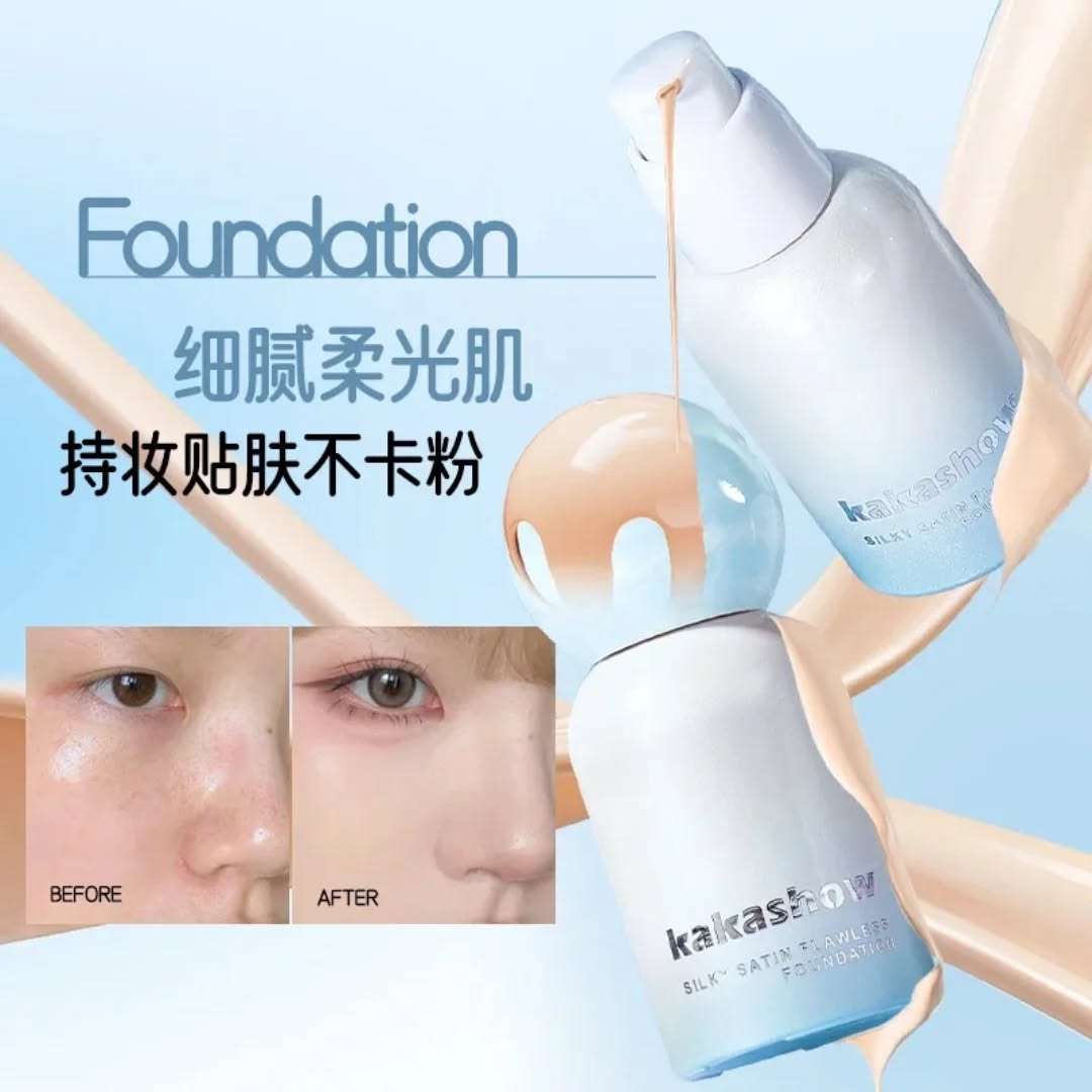 Korean Silky Satin Flawless Foundation