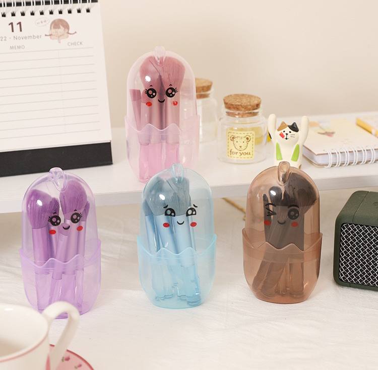 Kawaii Makeup Brushes Set