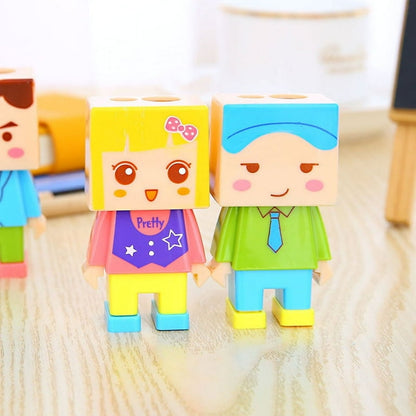 Minecraft Robot 2 In 1 Pencil Sharpener Plus Eraser