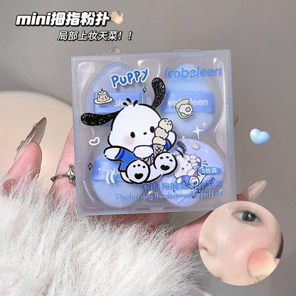 Korean Thumb Beauty Blender Powder Puff Set