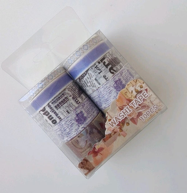 Retro Vintage Washi Tape Set