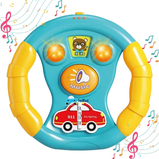 Interactive Musical Steering Wheel Toy