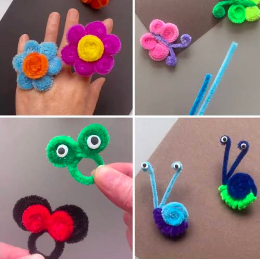 Pipe Cleaner 50 Pcs For Arts & Craft | Colorful