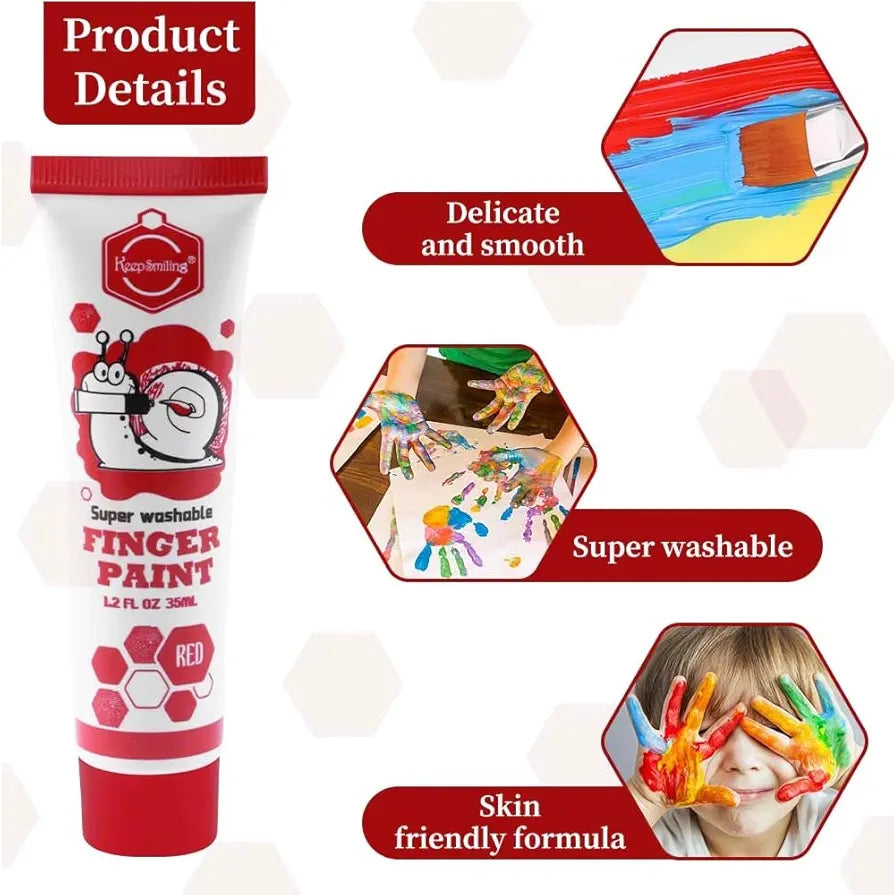 Washable Finger Paints