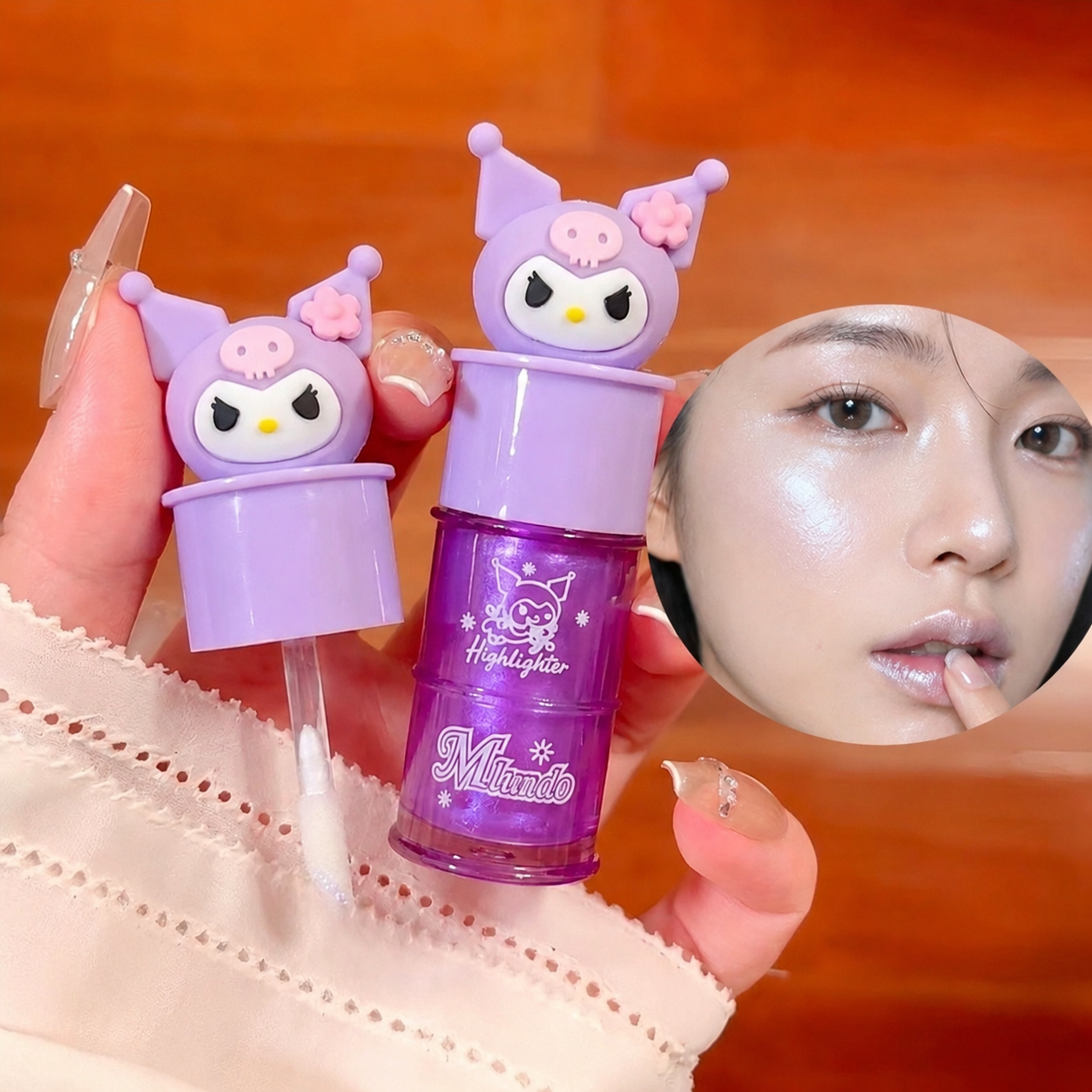 Kids Sanrio Kuromi Liquid Highlighter