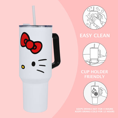 Pinteresty Hello Kitty Tumbler 40 Oz
