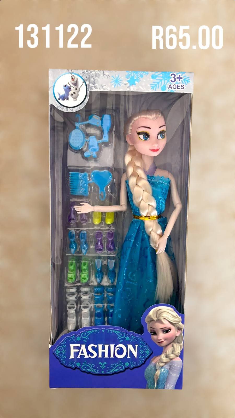 Frozen Elsa Anna Doll With Accessories