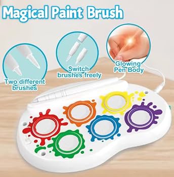 Magic Electric Paint Brush Drawing Pen | Mess Free Painting