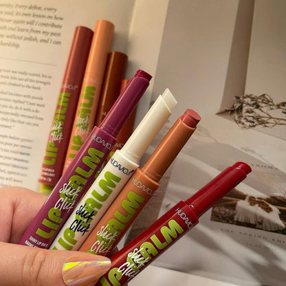 Hudamoji Slick Click Lip Balm Lipstick – Hydrating, Long-Lasting & Ultra Smooth