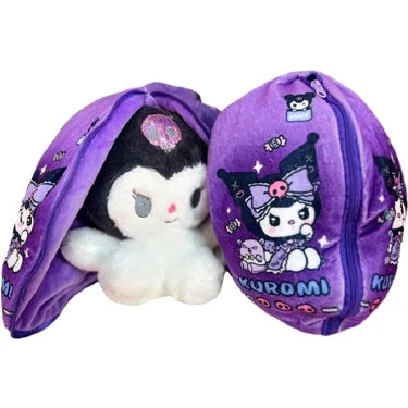 Kuromi Plush Toy – Reversible 2 in 1 Transformable Soft Toy