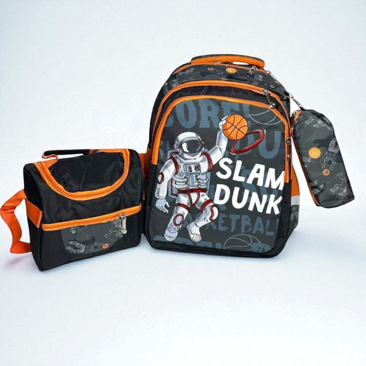Spaceship 3 Pc School Bag
