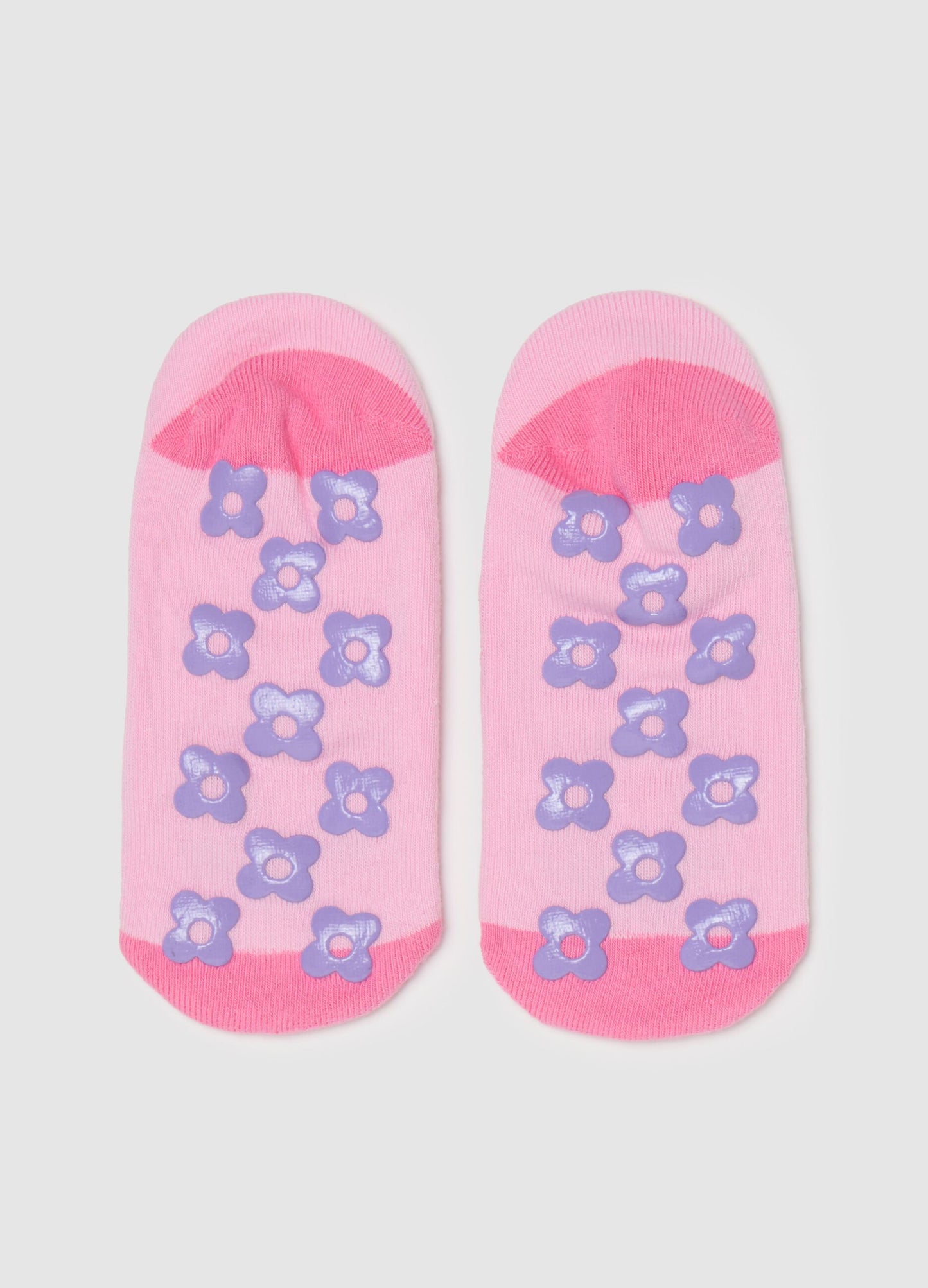 Pink Rabbit Non Slip booties Socks For Girls